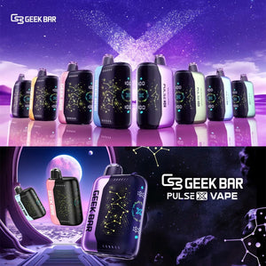 Geek Bar Pulse X disposable vape with full screen - wholesale