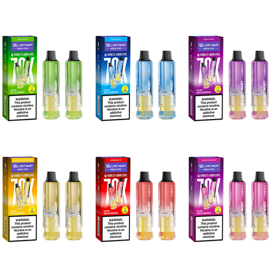 Lost Mary Nera Fullview 70k Puffs Disposable - Pod