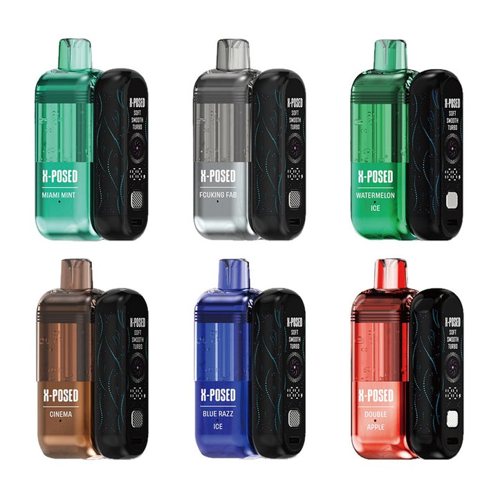 X-Posed 35K Disposables Kit(5 Pack) USvapewholesale X-Posed 35K Disposables Kit(5 Pack) USvapewholesale